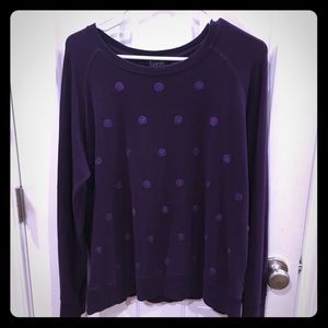 Deep Purple Stretchy Sweatshirt